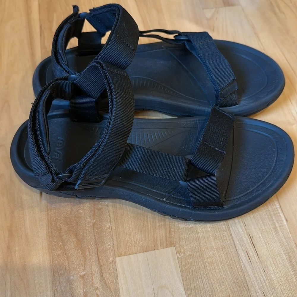 Teva Hurricane XLT2 Black Outdoor Hiking Sandals - Picture 11 of 14